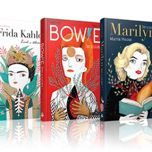 HESSE KOMPLET - Frida Kahlo + Bowie + Marilyn